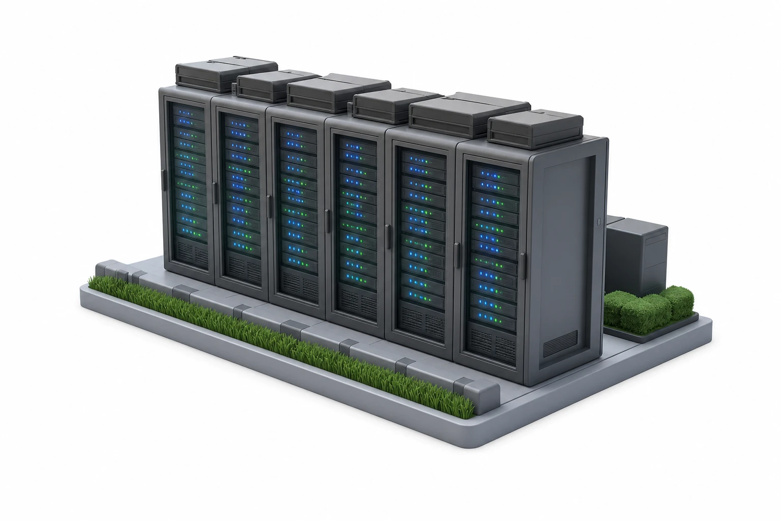 Platform at Bank Quay AI data centre development in Warrington
